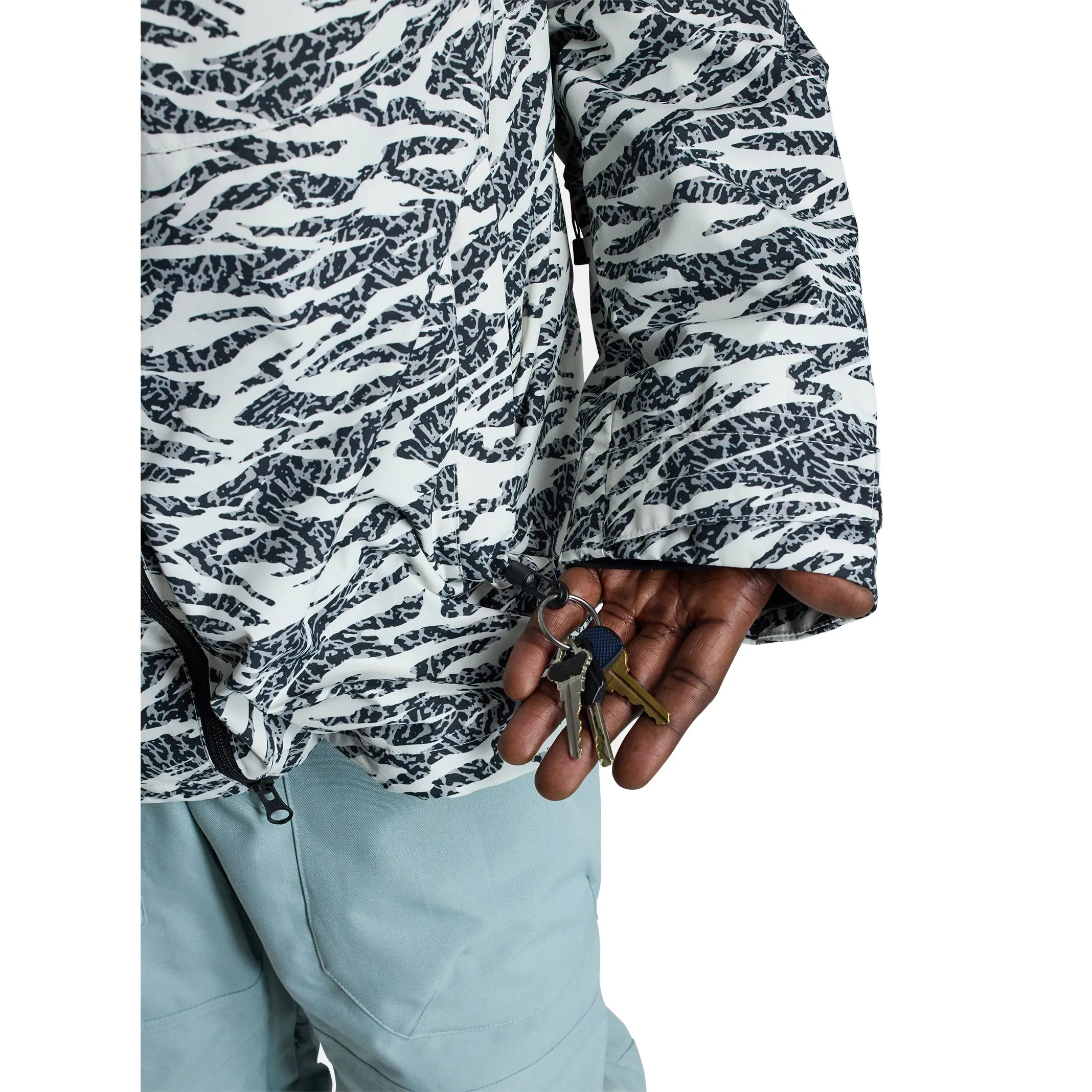 M LODGEPOLE JACKET ZEBRA CAMO