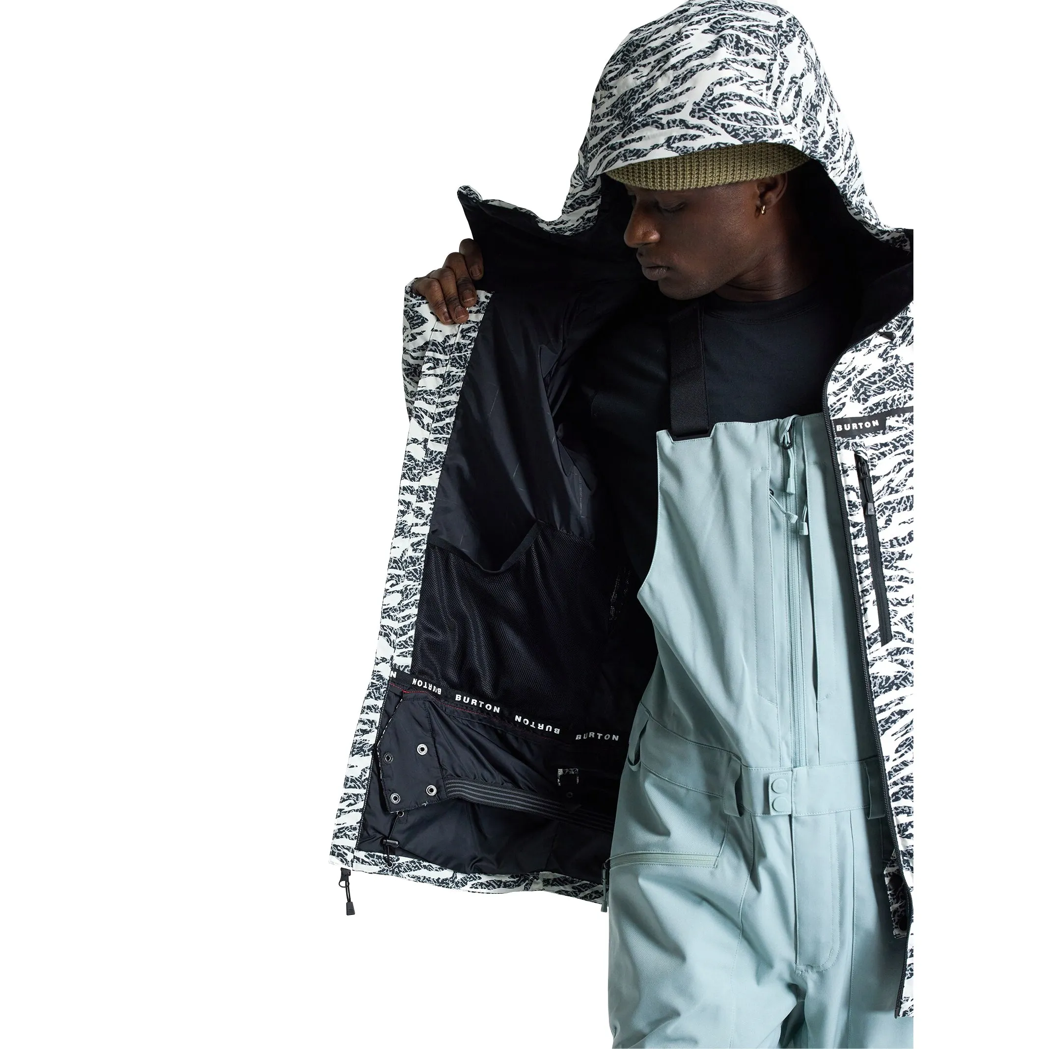 M LODGEPOLE JACKET ZEBRA CAMO