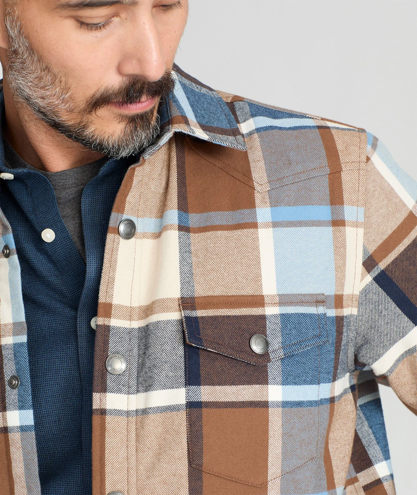 Plaid Shirt Jacket - FINAL SALE